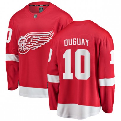 Men's Breakaway Detroit Red Wings Ron Duguay Fanatics Branded Home Jersey - Red