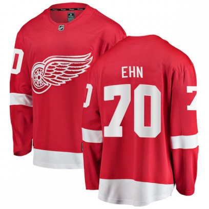 Men's Breakaway Detroit Red Wings Christoffer Ehn Fanatics Branded Home Jersey - Red