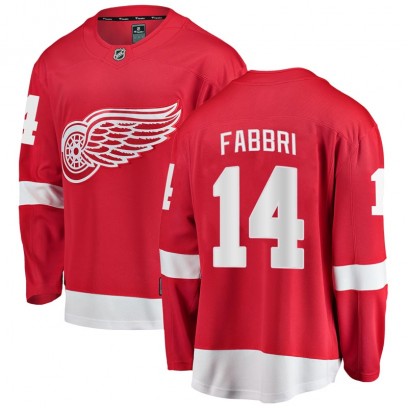 Men's Breakaway Detroit Red Wings Robby Fabbri Fanatics Branded Home Jersey - Red