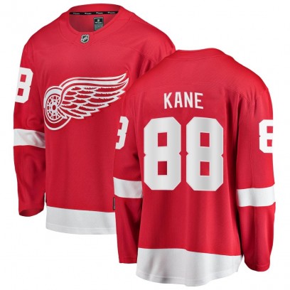 Men's Breakaway Detroit Red Wings Patrick Kane Fanatics Branded Home Jersey - Red
