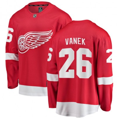 Men's Breakaway Detroit Red Wings Thomas Vanek Fanatics Branded Home Jersey - Red