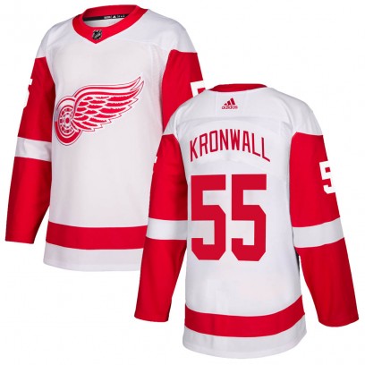 Youth Authentic Detroit Red Wings Niklas Kronwall Adidas Jersey - White