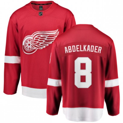 Youth Breakaway Detroit Red Wings Justin Abdelkader Fanatics Branded Home Jersey - Red