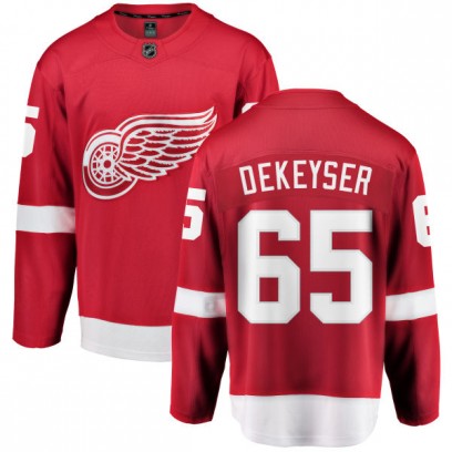 Men's Breakaway Detroit Red Wings Danny DeKeyser Fanatics Branded Home Jersey - Red