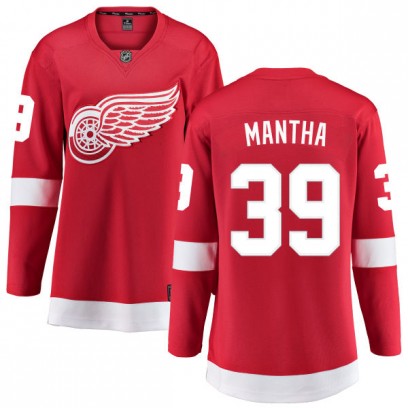 Women's Breakaway Detroit Red Wings Anthony Mantha Fanatics Branded Home Jersey - Red