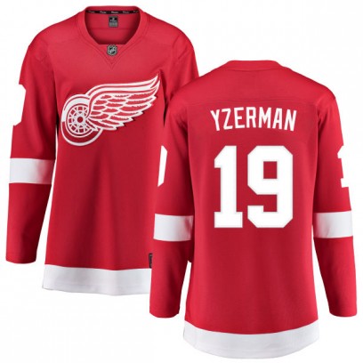 Women's Breakaway Detroit Red Wings Steve Yzerman Fanatics Branded Home Jersey - Red