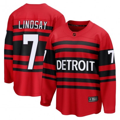 Youth Breakaway Detroit Red Wings Ted Lindsay Fanatics Branded Special Edition 2.0 Jersey - Red