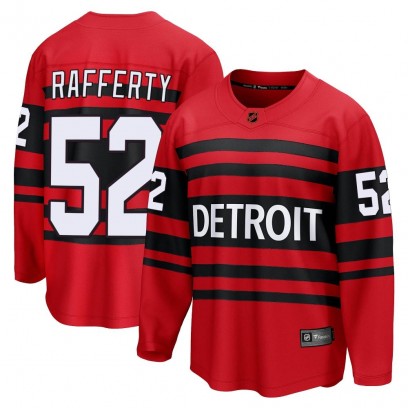 Youth Breakaway Detroit Red Wings Brogan Rafferty Fanatics Branded Special Edition 2.0 Jersey - Red