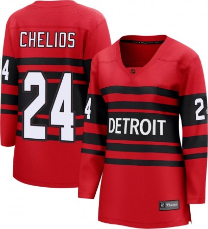 Women's Breakaway Detroit Red Wings Chris Chelios Fanatics Branded Special Edition 2.0 Jersey - Red