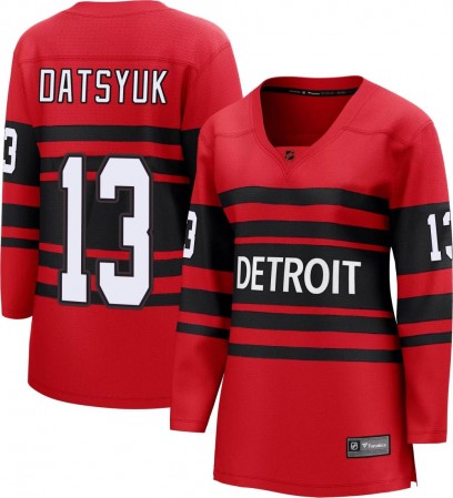 Women's Breakaway Detroit Red Wings Pavel Datsyuk Fanatics Branded Special Edition 2.0 Jersey - Red