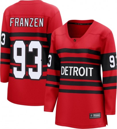 Women's Breakaway Detroit Red Wings Johan Franzen Fanatics Branded Special Edition 2.0 Jersey - Red
