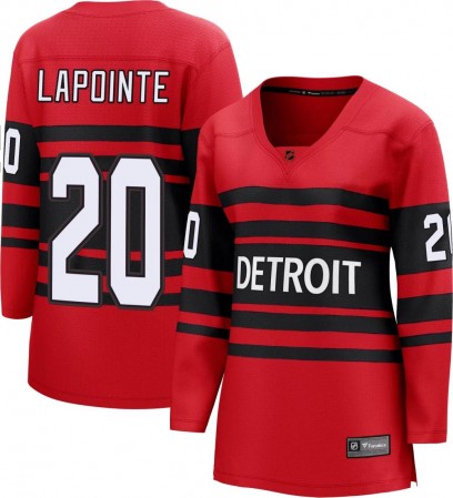 Women's Breakaway Detroit Red Wings Martin Lapointe Fanatics Branded Special Edition 2.0 Jersey - Red