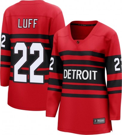 Women's Breakaway Detroit Red Wings Matt Luff Fanatics Branded Special Edition 2.0 Jersey - Red
