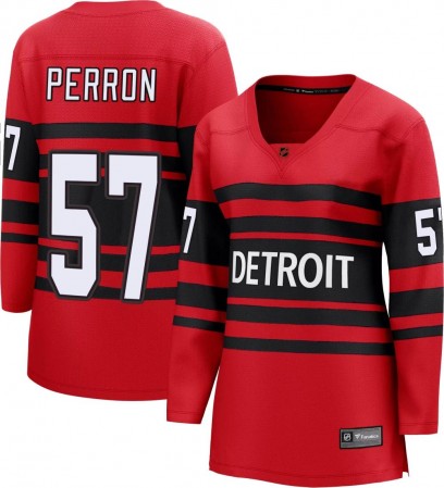 Women's Breakaway Detroit Red Wings David Perron Fanatics Branded Special Edition 2.0 Jersey - Red