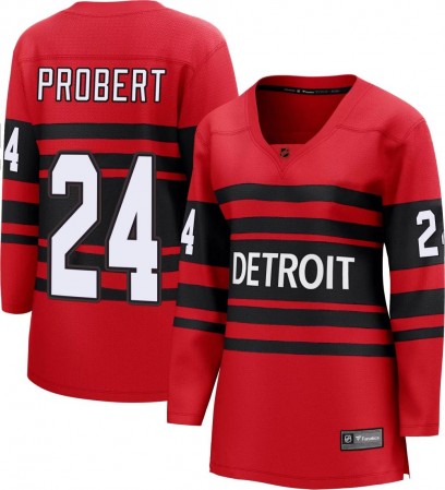 Women's Breakaway Detroit Red Wings Bob Probert Fanatics Branded Special Edition 2.0 Jersey - Red