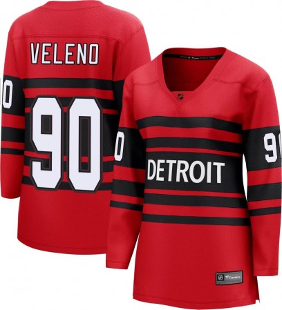 Women's Breakaway Detroit Red Wings Joe Veleno Fanatics Branded Special Edition 2.0 Jersey - Red