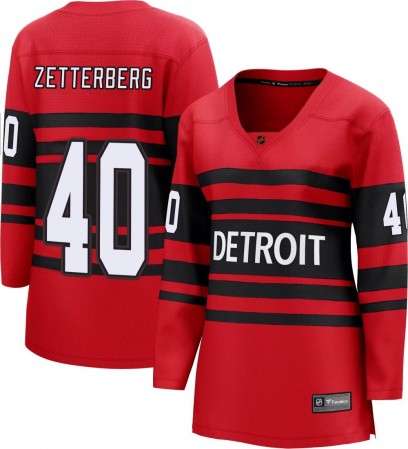 Women's Breakaway Detroit Red Wings Henrik Zetterberg Fanatics Branded Special Edition 2.0 Jersey - Red
