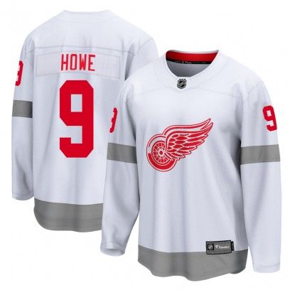 Youth Breakaway Detroit Red Wings Gordie Howe Fanatics Branded 2020/21 Special Edition Jersey - White