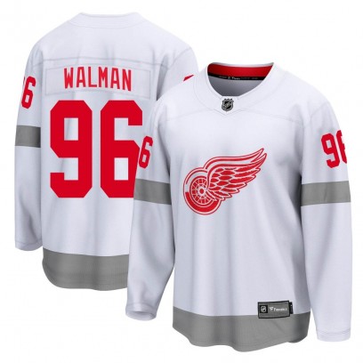 Youth Breakaway Detroit Red Wings Jake Walman Fanatics Branded 2020/21 Special Edition Jersey - White