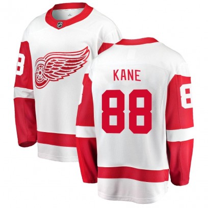 Youth Breakaway Detroit Red Wings Patrick Kane Fanatics Branded Away Jersey - White