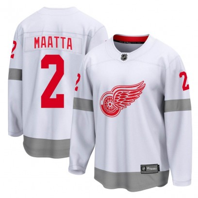 Men's Breakaway Detroit Red Wings Olli Maatta Fanatics Branded 2020/21 Special Edition Jersey - White