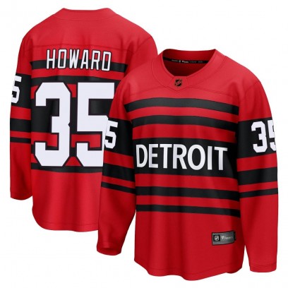 Men's Breakaway Detroit Red Wings Jimmy Howard Fanatics Branded Special Edition 2.0 Jersey - Red