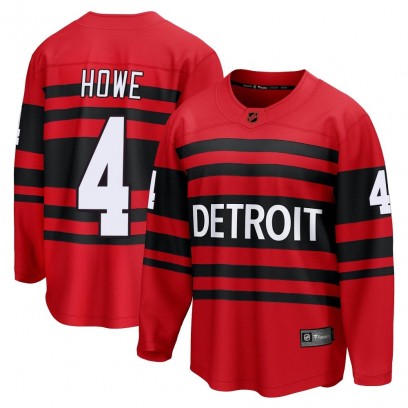 Men's Breakaway Detroit Red Wings Mark Howe Fanatics Branded Special Edition 2.0 Jersey - Red