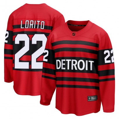 Men's Breakaway Detroit Red Wings Matthew Lorito Fanatics Branded Special Edition 2.0 Jersey - Red