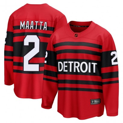Men's Breakaway Detroit Red Wings Olli Maatta Fanatics Branded Special Edition 2.0 Jersey - Red