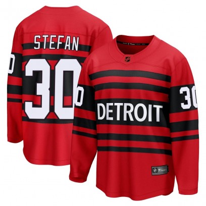 Men's Breakaway Detroit Red Wings Greg Stefan Fanatics Branded Special Edition 2.0 Jersey - Red