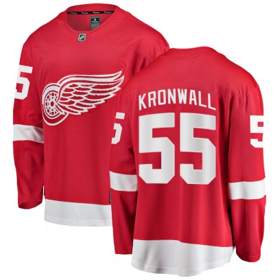 Men's Breakaway Detroit Red Wings Niklas Kronwall Fanatics Branded Home Jersey - Red