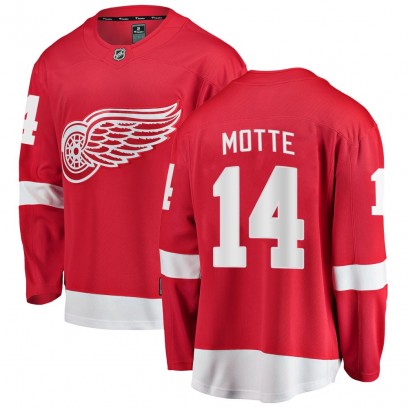 Men's Breakaway Detroit Red Wings Tyler Motte Fanatics Branded Home Jersey - Red