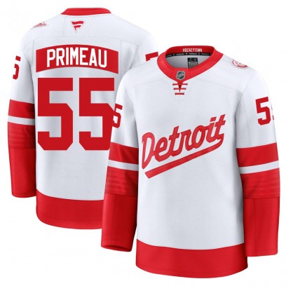 Men's Premium Detroit Red Wings Keith Primeau Fanatics 2025 Stadium Series Jersey - White