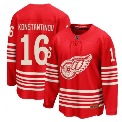 Men's Breakaway Detroit Red Wings Vladimir Konstantinov Fanatics Centennial Jersey - Red