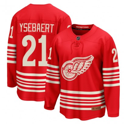 Men's Breakaway Detroit Red Wings Paul Ysebaert Fanatics Centennial Jersey - Red