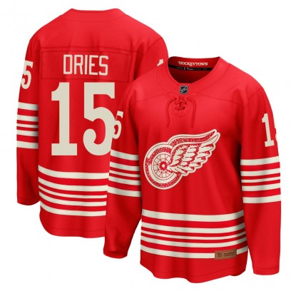 Youth Breakaway Detroit Red Wings Sheldon Dries Fanatics Centennial Jersey - Red