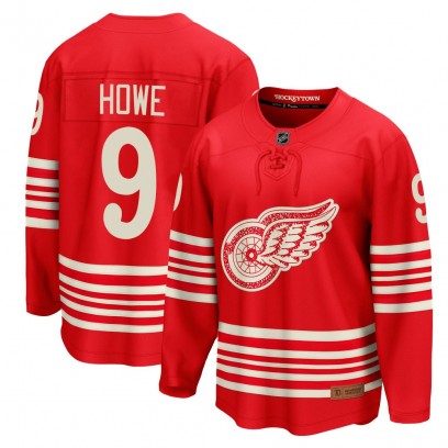 Youth Breakaway Detroit Red Wings Gordie Howe Fanatics Centennial Jersey - Red