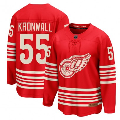 Youth Breakaway Detroit Red Wings Niklas Kronwall Fanatics Centennial Jersey - Red