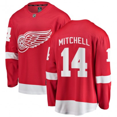 Youth Breakaway Detroit Red Wings Ian Mitchell Fanatics Branded Home Jersey - Red